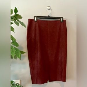 Express Pencil Skirt - Maroon women’s size 6